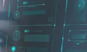 Interfaz gráfica de un sistema de monitoreo de seguridad electrónica