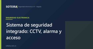 Sistema de seguridad integrado: CCTV, alarma y control de acceso | SOTEIRA